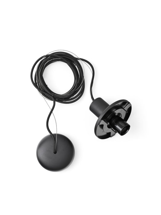 Bank Pendant, Fitting in Black