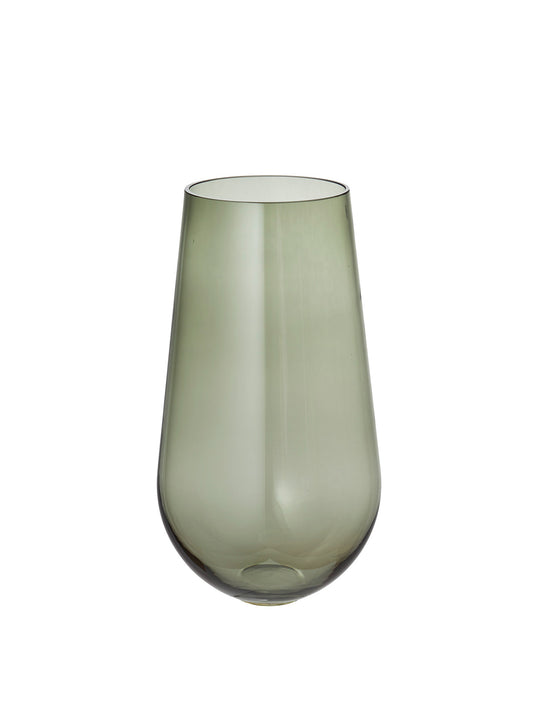 Echasse, Vase, M, Smoke,Glass, 1 pc