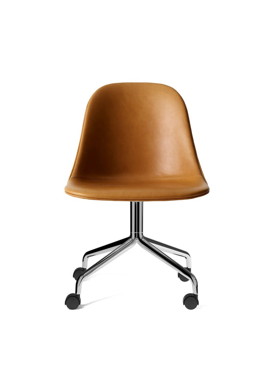 Harbour Side Dining Chair, Polished Aluminium Star Base w/Casters