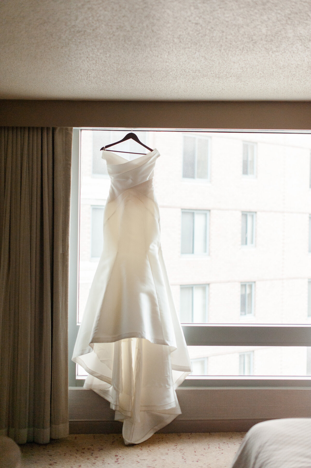 Bride and groom at Washington Golf and Country Club luxury Washington DC wedding