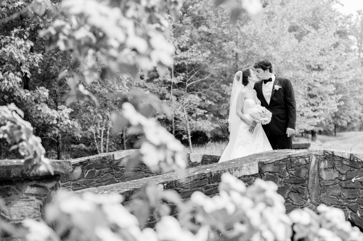 Bride and groom at Congressional Country Club wedding day for iconic Washington DC wedding celebration