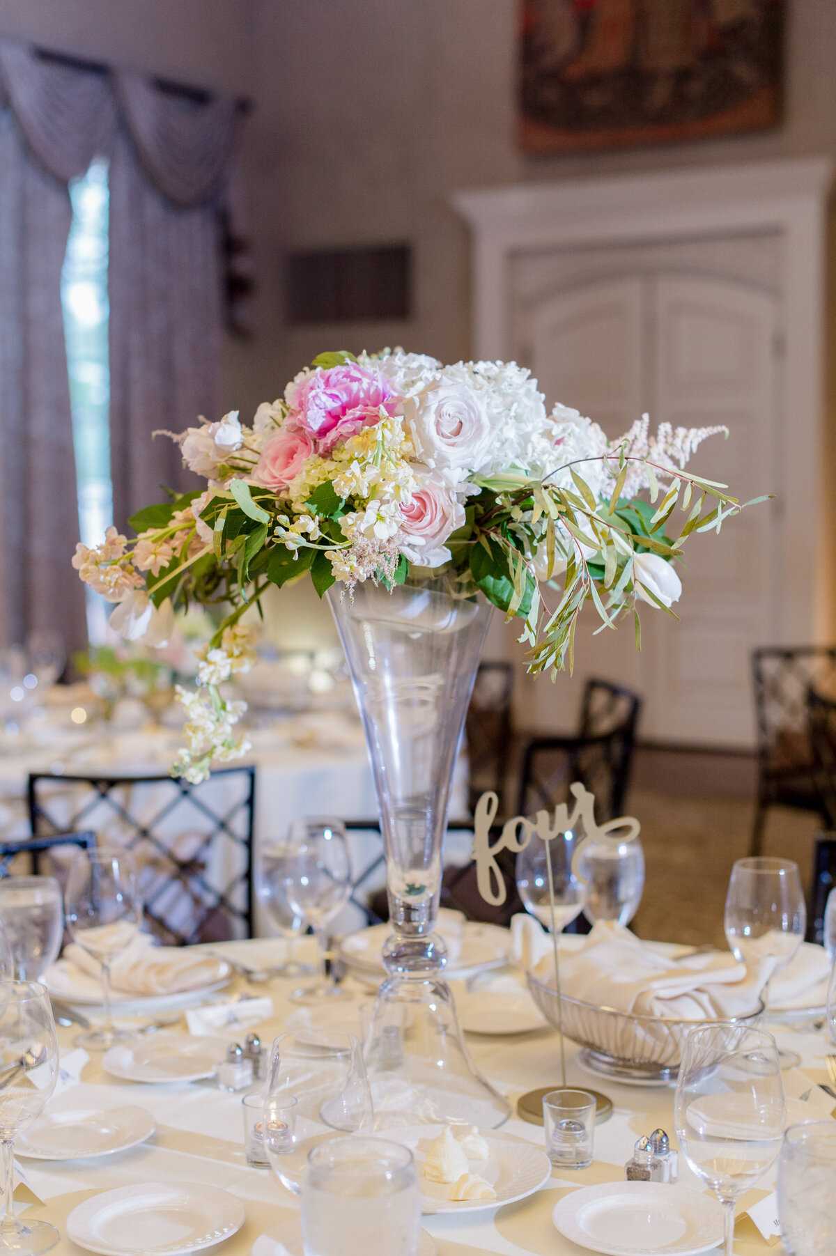 Bride and groom at Congressional Country Club wedding day for iconic Washington DC wedding celebration