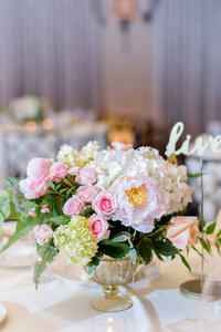 Bride and Groom on Washington DC Congressional Country Club Wedding day