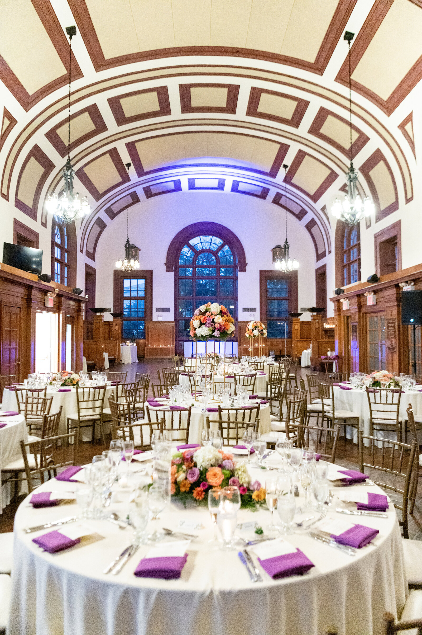 Bride and groom at Snug Harbor wedding during New York City Wedding Day