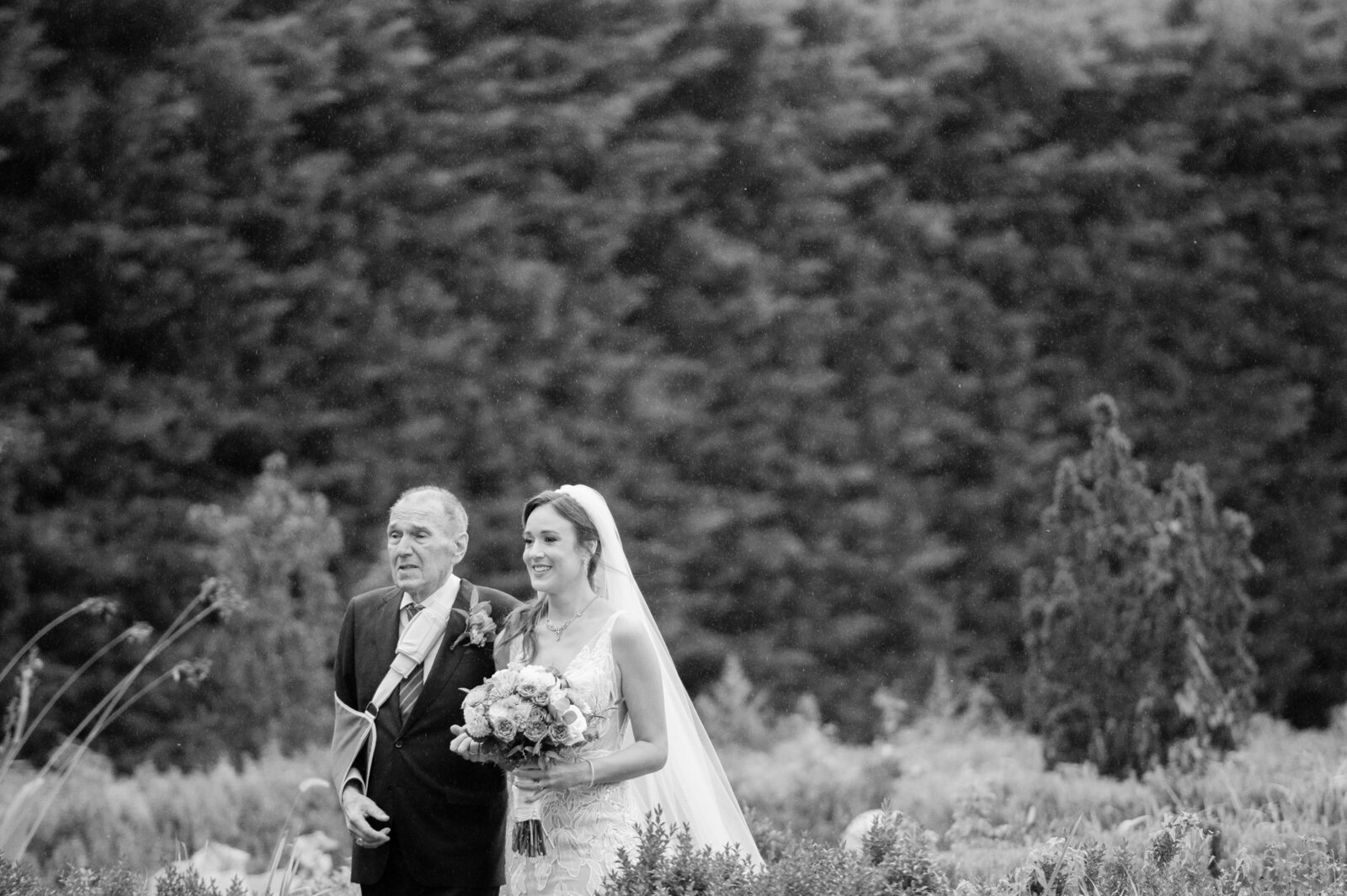 Bride and groom at Snug Harbor wedding during New York City Wedding Day