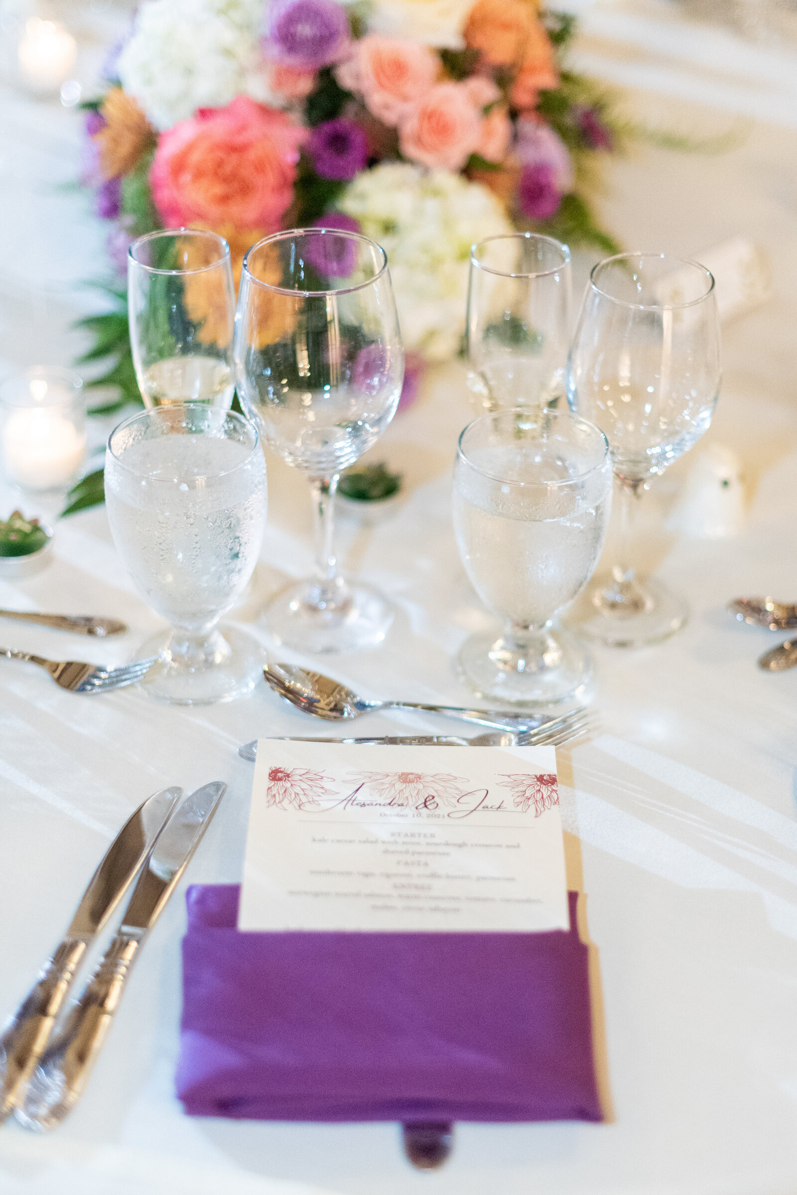 Bride and groom at Snug Harbor wedding during New York City Wedding Day