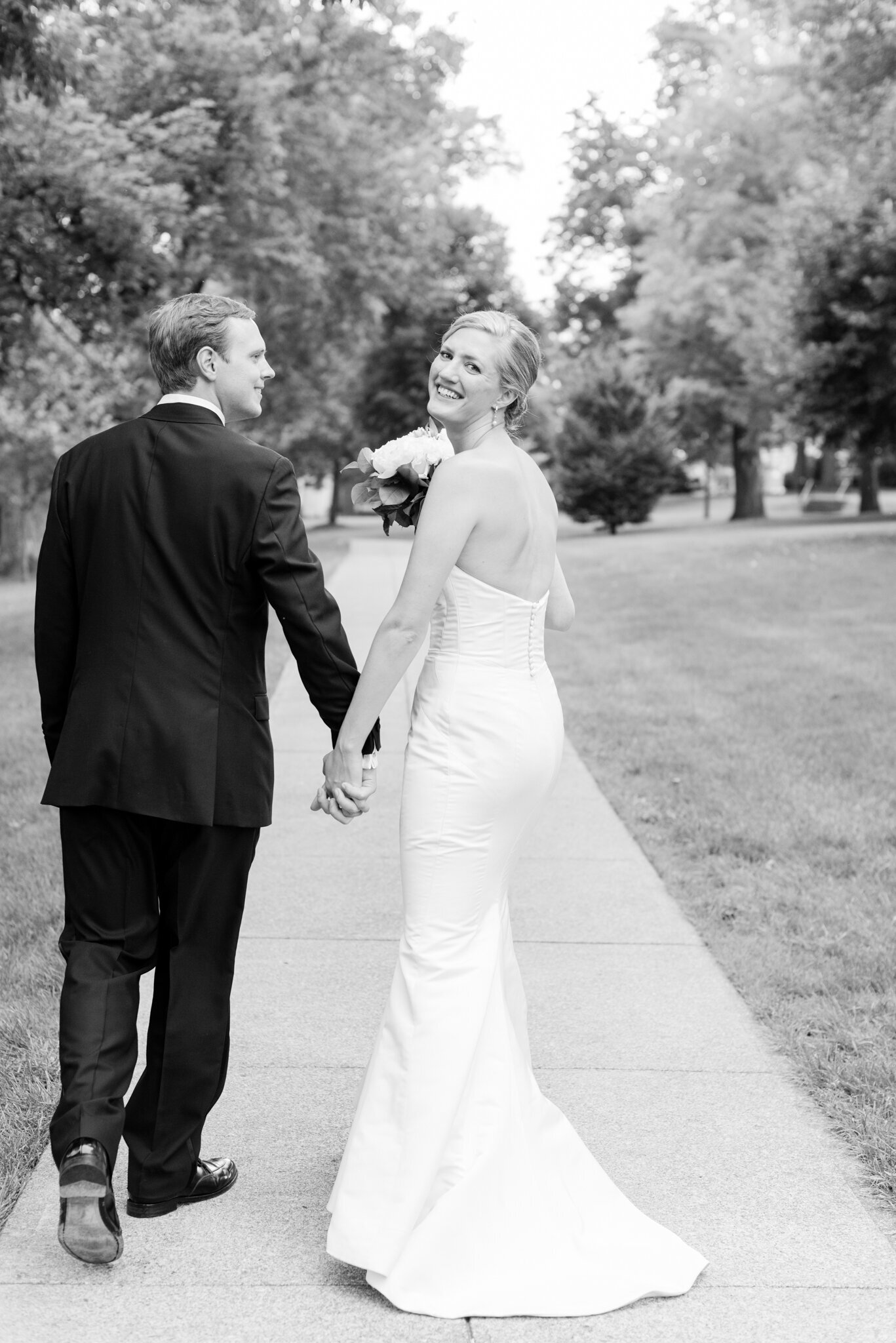 Washington and Lee University wedding with ballroom luxury Virginia wedding