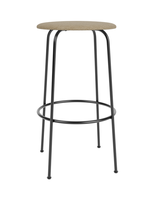 Afteroom Bar Stool, Upholstered Seat