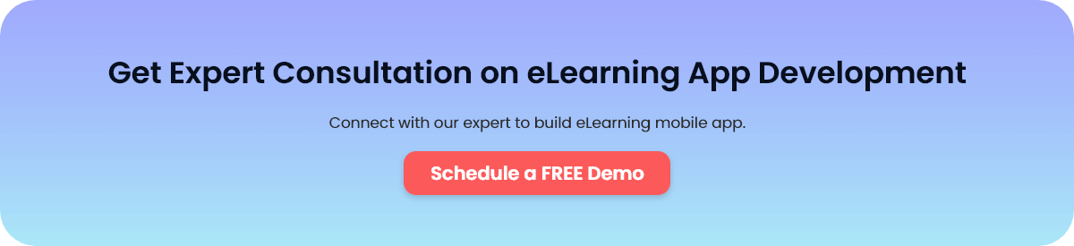 eLearning app development cta
